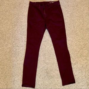 Purple Skinny Chino Pants | California Republic Bullhead Denim Co.